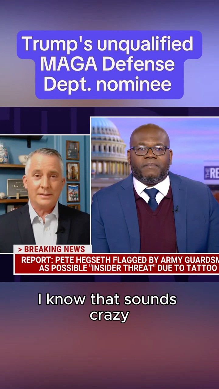 Trump's unqualified Defense Dept. nominee
