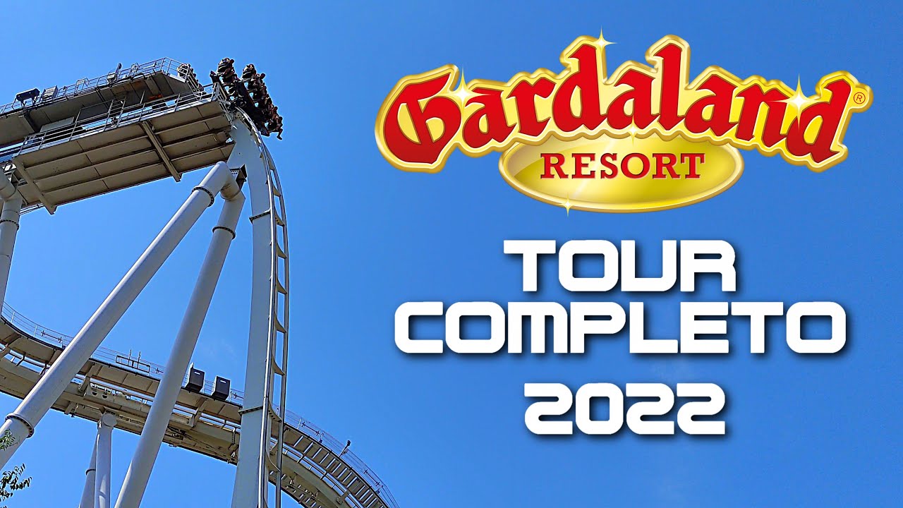 GARDALAND TOUR COMPLETO DEL PARCO 4K