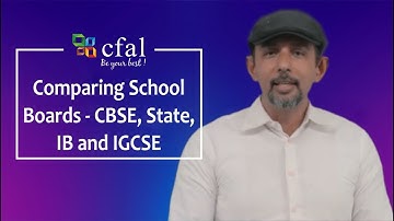 Comparing School Boards - CBSE, State, IB and IGCSE
