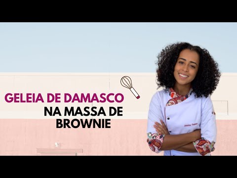 Vídeo: Como Fazer Brownies De Chocolate Com Geleia De Damasco?