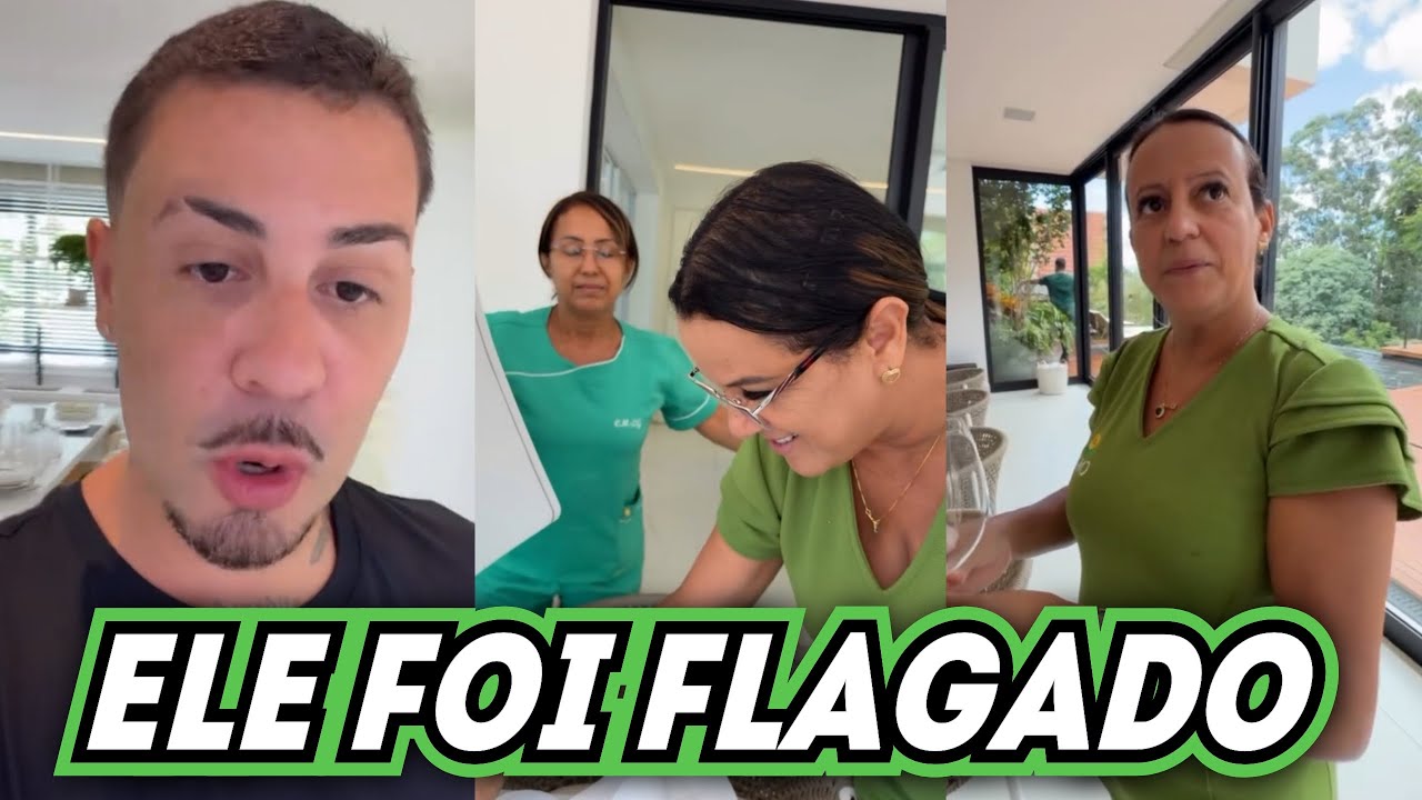 🚨CARLINHOS MAIA FOI FLAGADO PEDINDO PARA AS EMPREGADAS MENTIREM NA ENTREVISTA😱🥺
