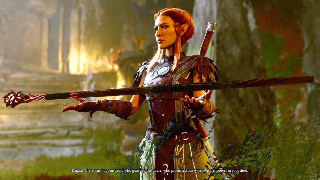 Завершив квест Каги в роли друида, вы получите уникальную награду и титул | Baldur's Gate 3