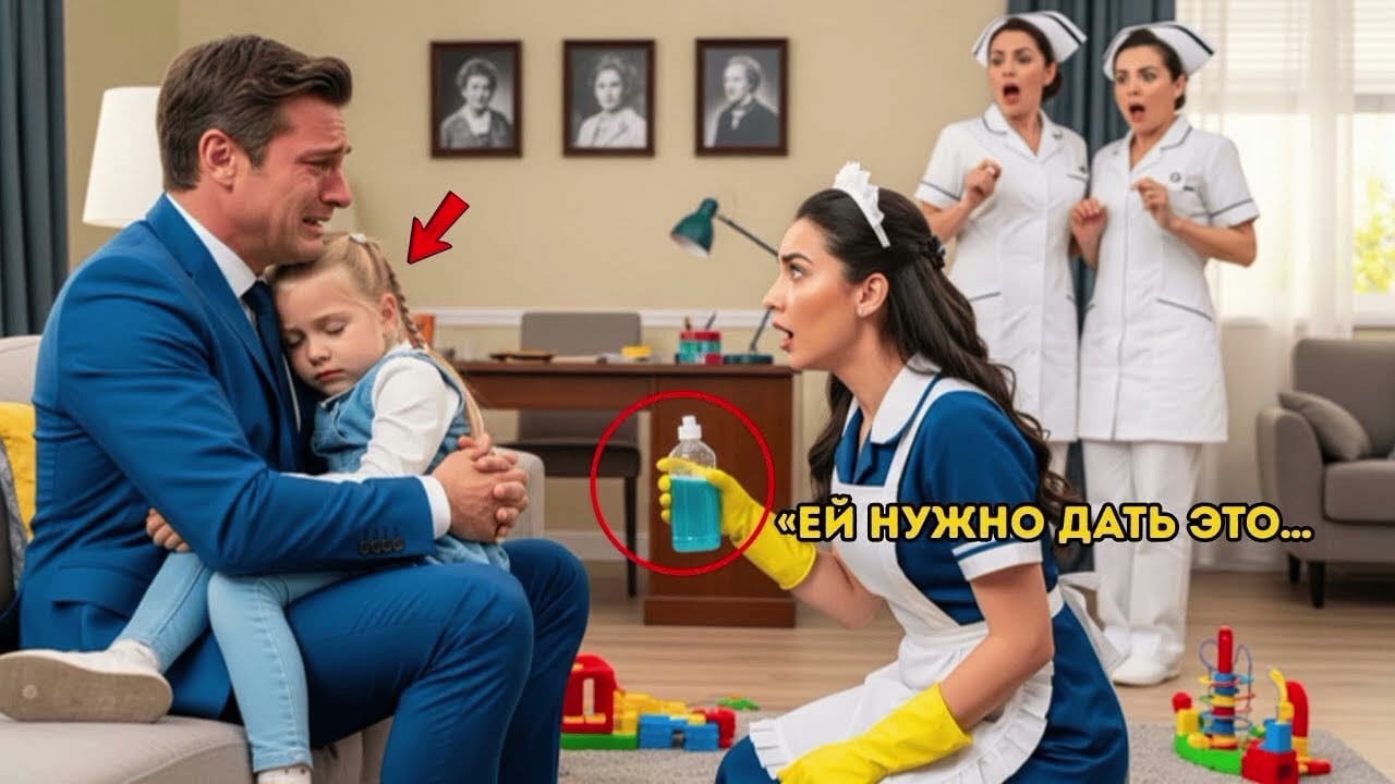 Миллиардер плакал, врачи молчали… И вдруг горничная решилась!