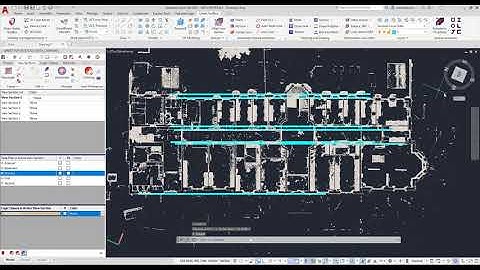 Undet for AutoCAD | Find & Aling axes tools (2D floor plan drawing based on 3D point cloud )
