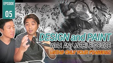 Practice Concept Art on Mobile Devices | Do Digital Painting Anywhere!!