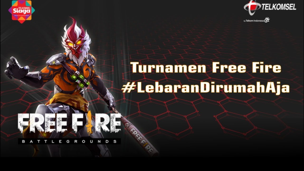 Turnamen Online Free Fire Lebarandirumahaja Telkomsel