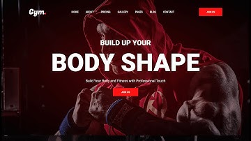 Build react project fully responsive|| Gym website in react for portfolio. free source code