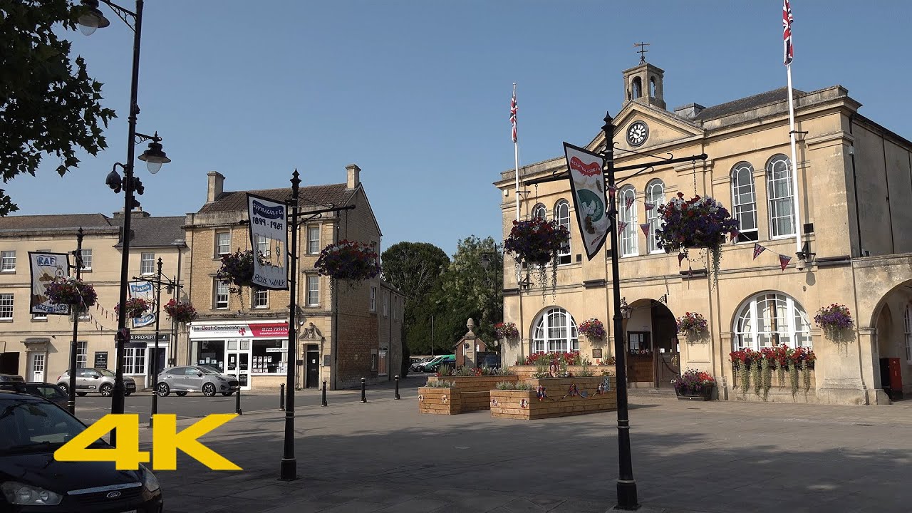 Melksham Walk: Town Centre【4K】