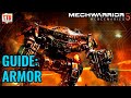 HOW TO IMPROVE YOUR ARMOR AND AVOID COSTS! MW5 Beginner Guide - Mechwarrior 5: Mercenaries - MW5