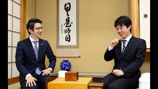 【プレーバック】対談・藤井聡太×木村草太「将棋は先手必勝か後手必勝か…それとも」＝2018年11月、瀬戸口翼撮影