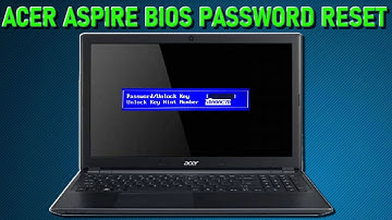 Acer Aspire V5 BIOS Password Removal Guide 2020
