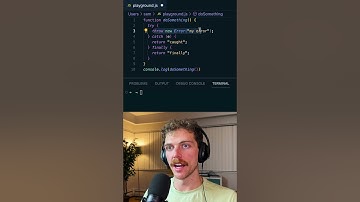 try catch は混乱を招きます #プログラミング #javascript