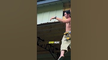 When you don’t have a ladder to work 😅 #funny  #viralvideo #work