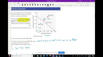 Algebra 1 Unit 2 Lesson 22