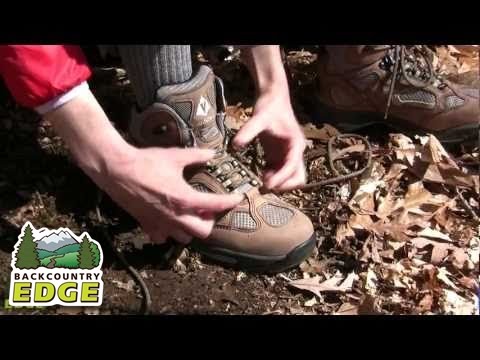 How to Lace a Hiking Boot For Better Fit