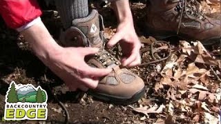 How to Lace a Hiking Boot For Better Fit