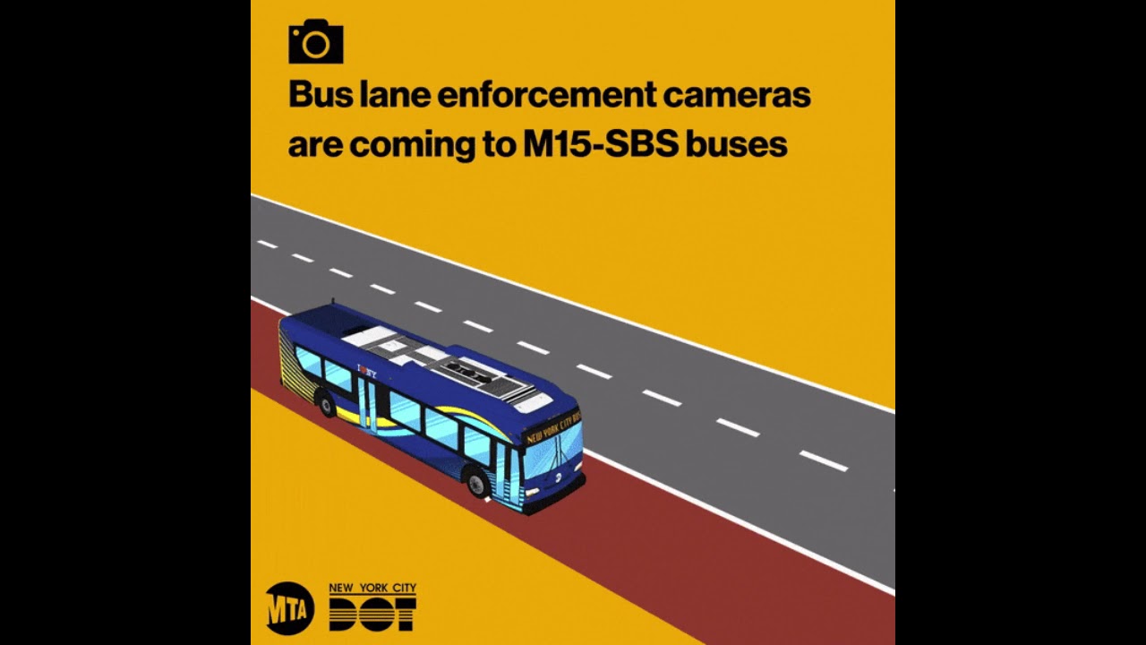 Bus lane enforcement cameras YouTube