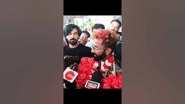 Rocky Airport interview  .. Big Boss നിന്ന് പുറത്തായത്തിനെ കുറിച്ച്.. റോക്കി. #biggboss