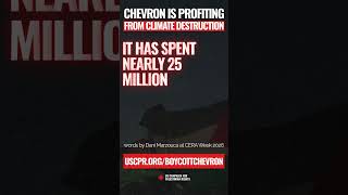 #BoycottChevron | Stop Big Oil from profiteering from genocide, war, and climate destruction
