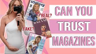 Are magazines and influencers lying to you? Plus BTS at a Marie Claire photoshoot and day in my life