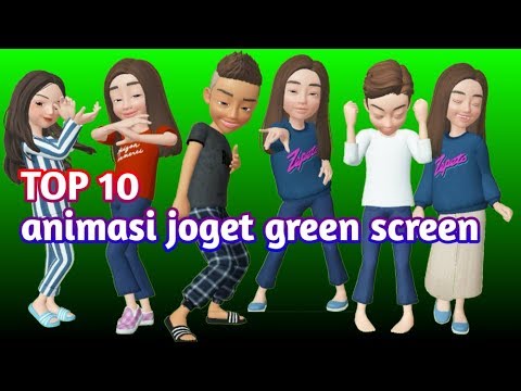 Top 10 dance  perform Green screen  animasi  free download  