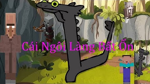 Tổng Hợp Cái Ngôi Làng Bất Ổn Nhất Minecraft Của Anh Đen Xì Xì 😂 | Hà ACC