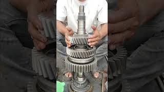Eicher BS4 Gearbox's MAINSHAFT Refitting ....#machinist #viral #shorts #reel #mr_mrc_47