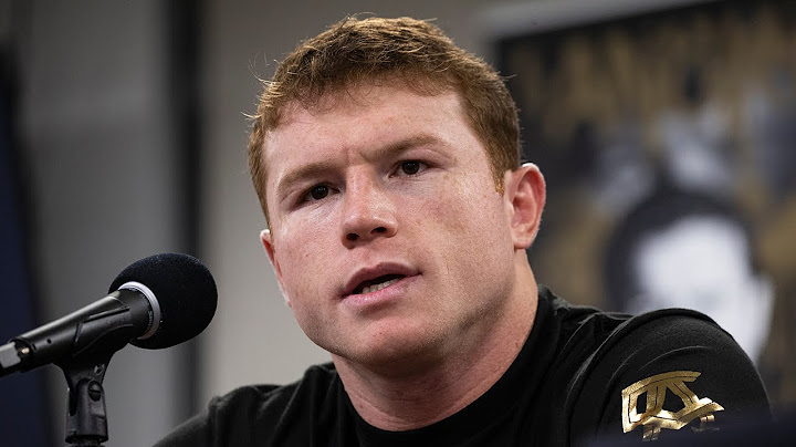 Canelo Alvarez vs Edgar Berlanga post-fight press conference