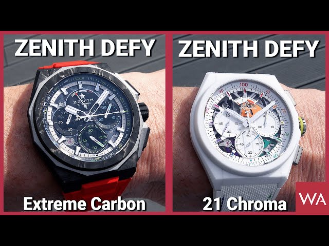 Hands-On - 2022 Zenith Defy Extreme Carbon Fibre (Specs & Price)