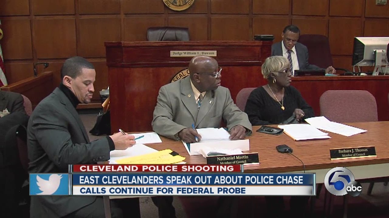 East Cleveland city council meeting YouTube
