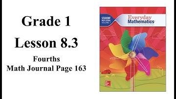 Grade 1 Lesson 8.3 Fourths