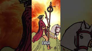 Avanzás con reconocimiento. El Seis de Bastos te da victoria visible  #aprendertarot #SeisDeBastos