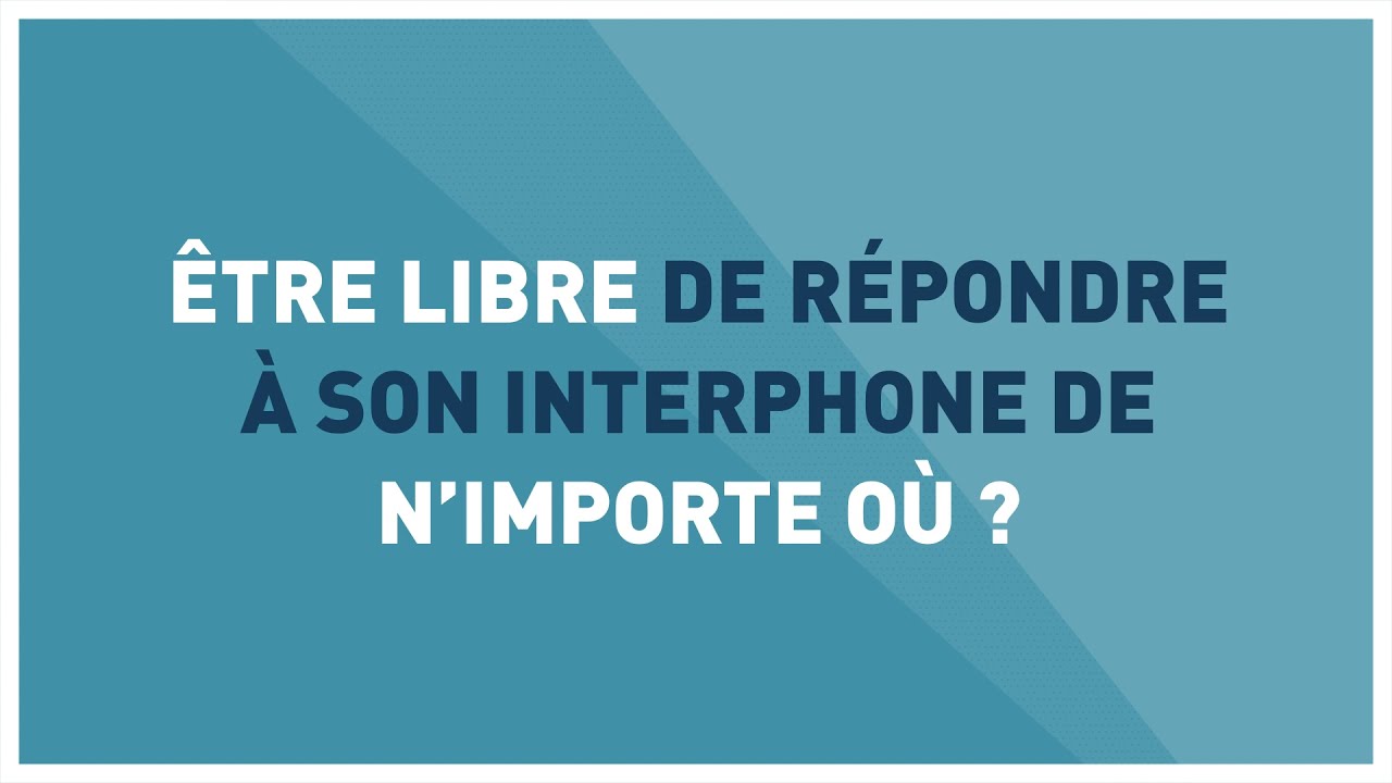 Comment recevoir un appel avec l'application Mon Interphone Intratone