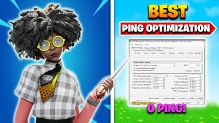 How To Get 0 Ping in Fortnite! (Reduce Ping in Fortnite & FIX PACKET LOSS)