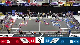 Qualification 7 - 2023 ISR District Event #2