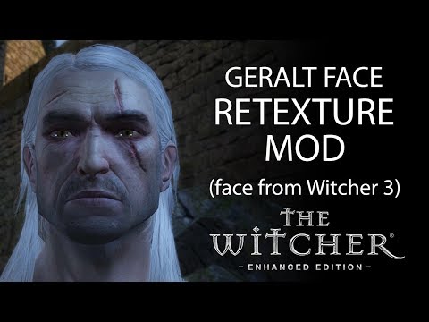 Geralt Face Retexture (Face from The Witcher 3) at The Witcher