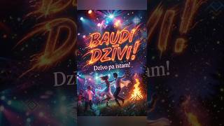 DOMINO. BAUDI DZĪVI! Dziesmas. Dejas. #ethnohouse #dance #latvianmusic #dj #ai