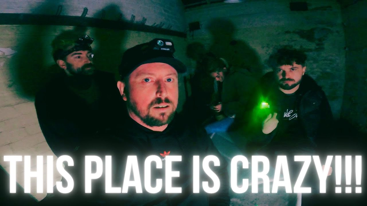 HAUNTED ABANDONED WAR TIME MORGUE AND WILD CAMP