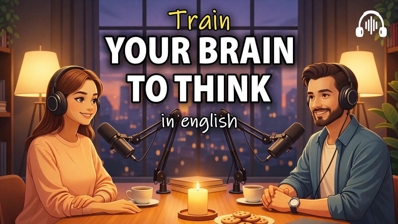 Train Your Brain to Think in English | Easy English Learning Podcast