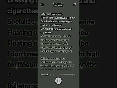 S X Dr Gs Etc Beach Weather Spedup Bestspedup Spedupsong Fypシ Lyrics Spotify 