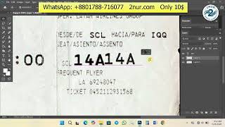Expert Photoshop document editing with exact font, color, and metadata correction