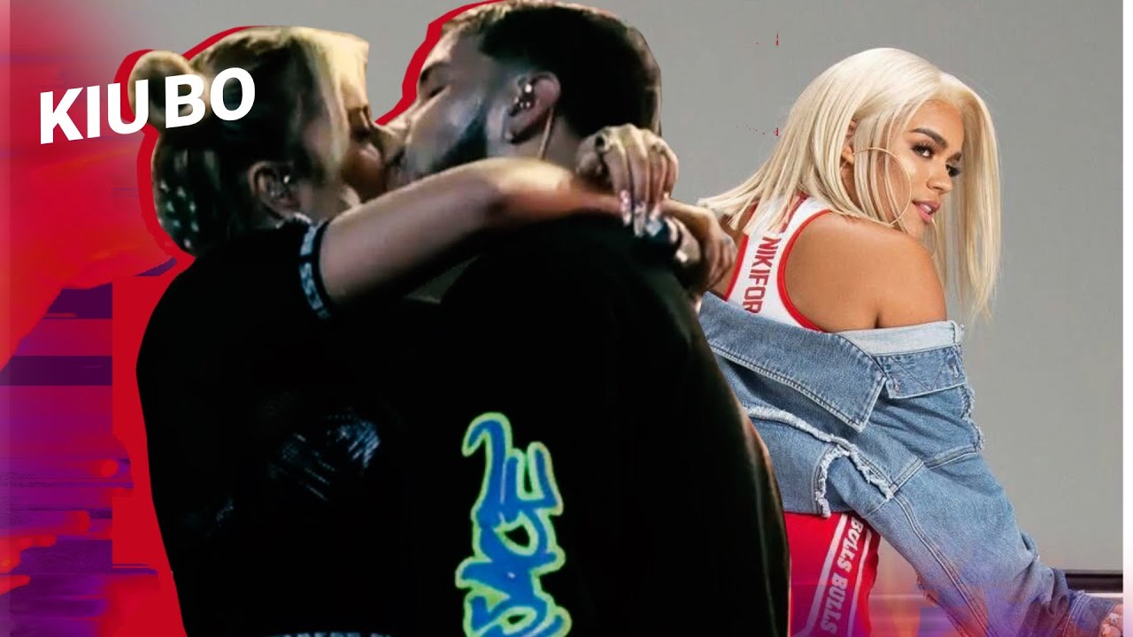 Karol G Y Anuel Aa Asi Fue El Juego Que Nos Hizo Suplicar Ver El Beso Que Lo Confirmo Todo Kiubo Youtube