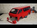 How to make Toyota Hiace low roof Diy (P1)