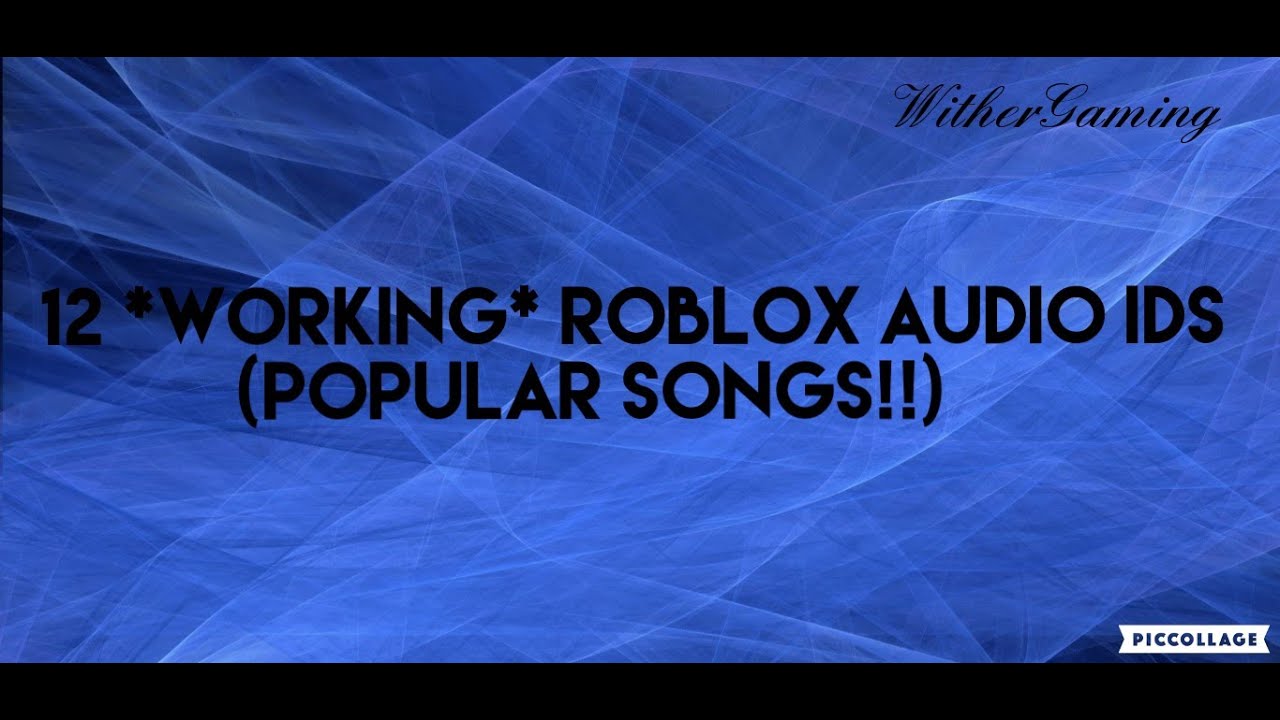 12 Working Roblox Ids Popular Songs Youtube - how to add music to your roblox game 20182019roblox