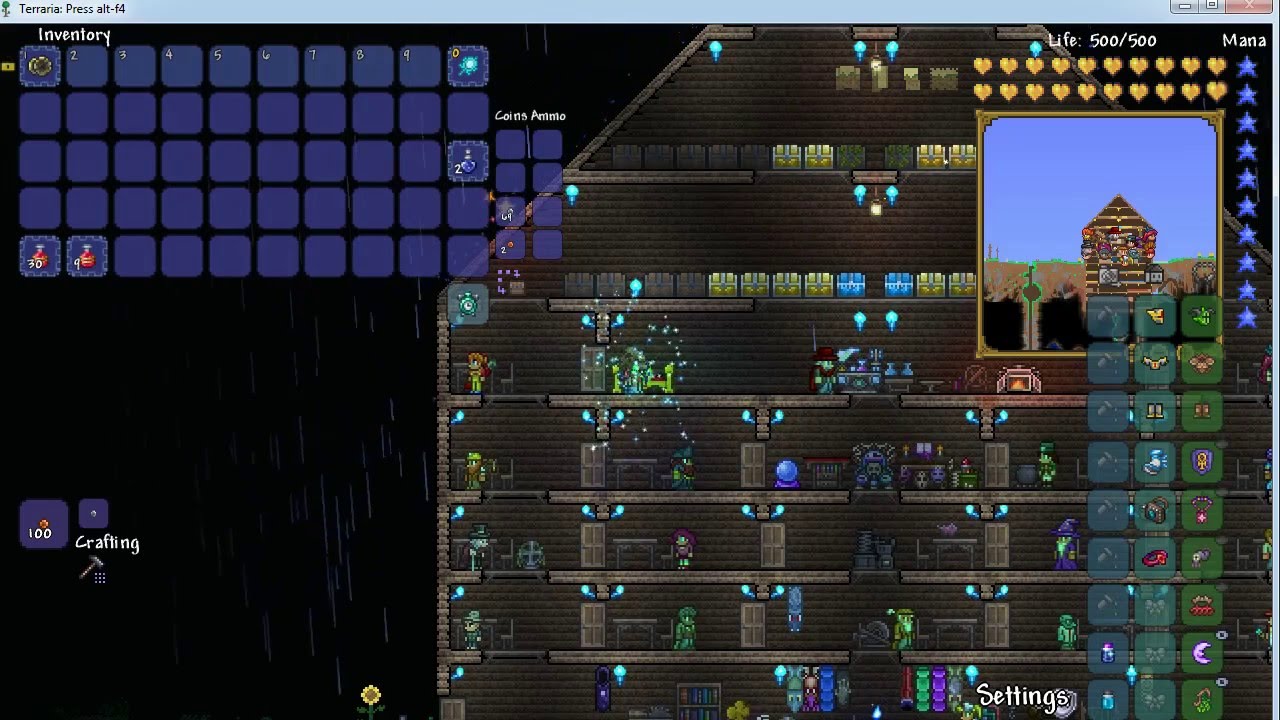 Poradniki Terraria 1 Plantera Expert Mode YoYo Kill (PrePlantera EQ