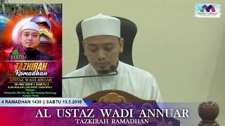 Ustaz Wadi Annuar: Amalan di Bulan Ramadhan.