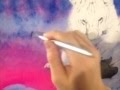 Cub and Skull | Painting Process | 2013