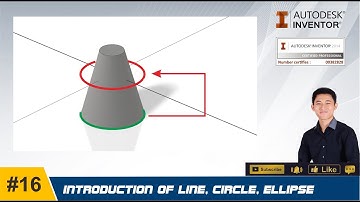 AUTODESK INVENTOR | #16 PENGENALAN DASAR SKETCH PROJECT GEOMETRY |USING THE FEATURE PROJECT GEOMETRY