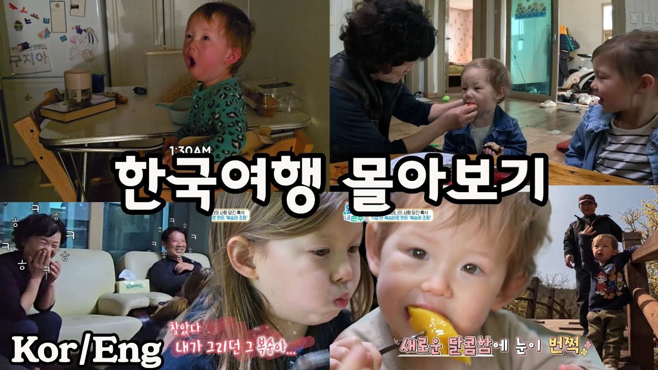 (한국여행) EBS 왔다! 내 손주 캐나다| 방송에는 나오지 않았던 비하인드 스토리 몰아보기