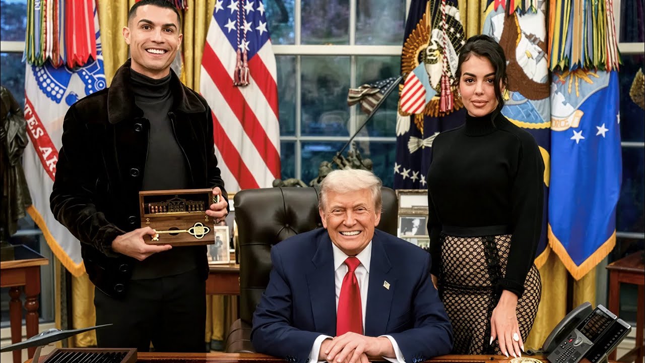 Ronaldo’s White House Visit With Trump Explained | Rare Behind The Scenes